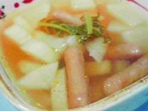 簡単 おいしい 大根の洋風スープ レシピ 作り方 By こうたんと 楽天レシピ